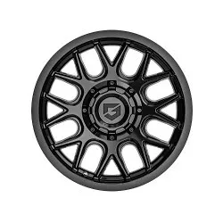 GEAR OFF ROAD 771B 20X9 GLOSS BLACK/MILLED ACCENTS